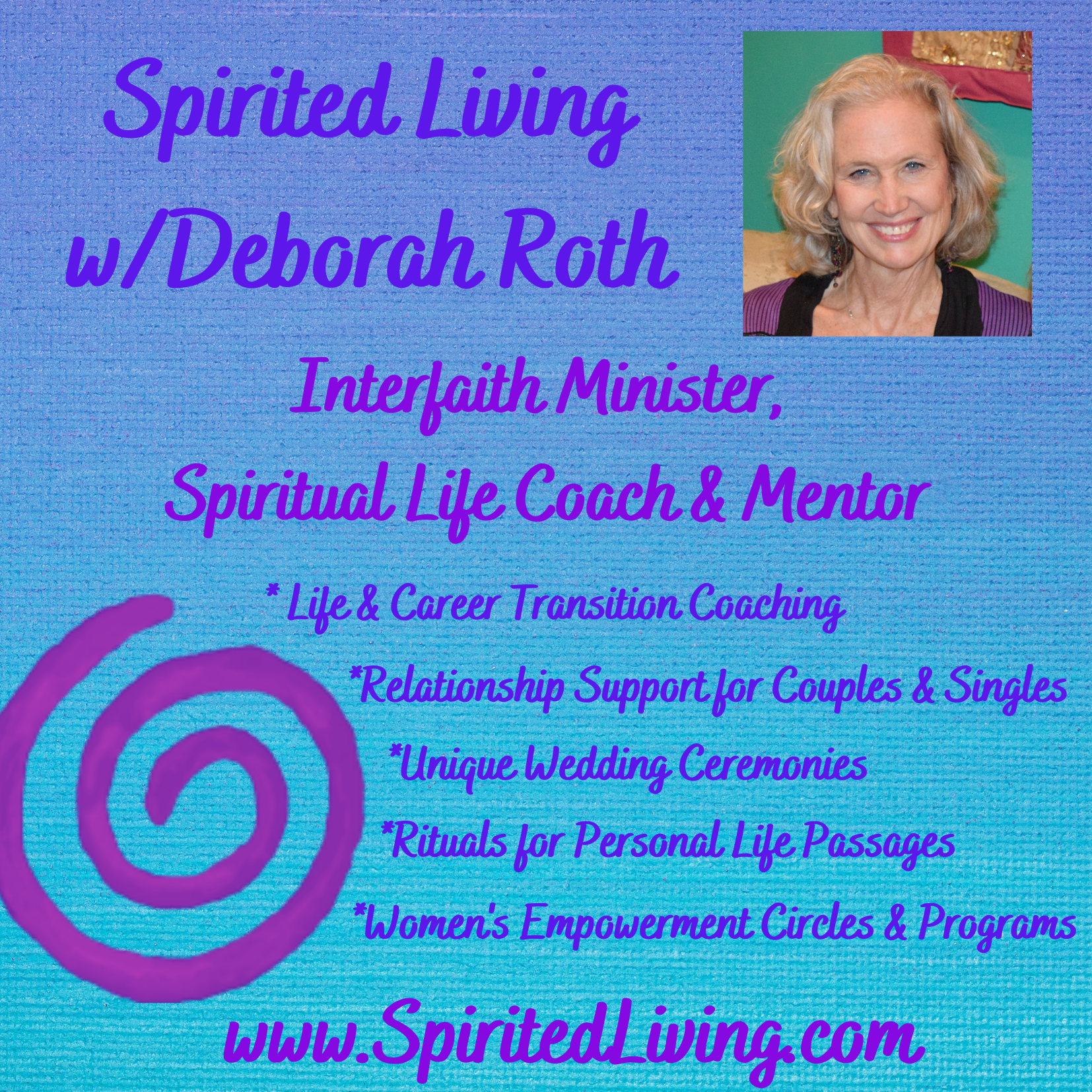 Spirited Living w/Deborah Roth Ad