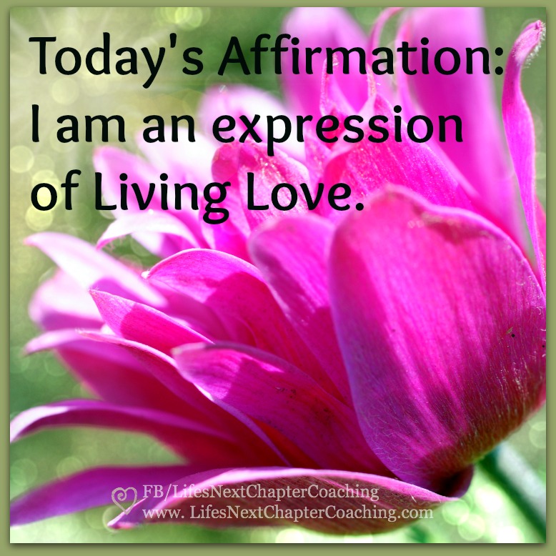 Affirmation of Living Love