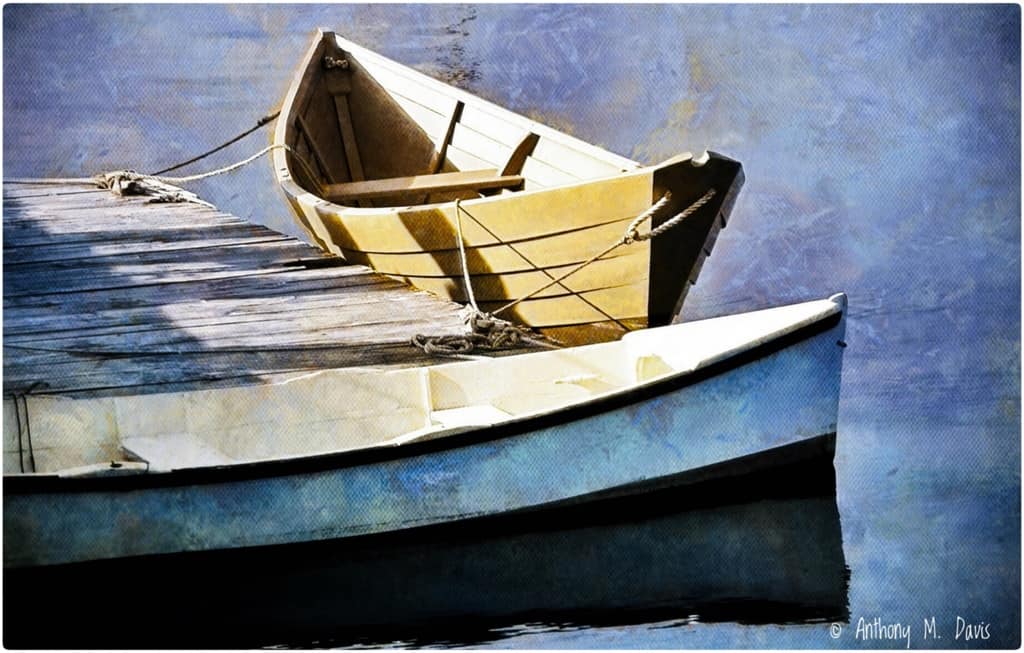 This is one of my painted images based upon a photograph I shot at Mystic Seaport, CT. ©Anthony M.
