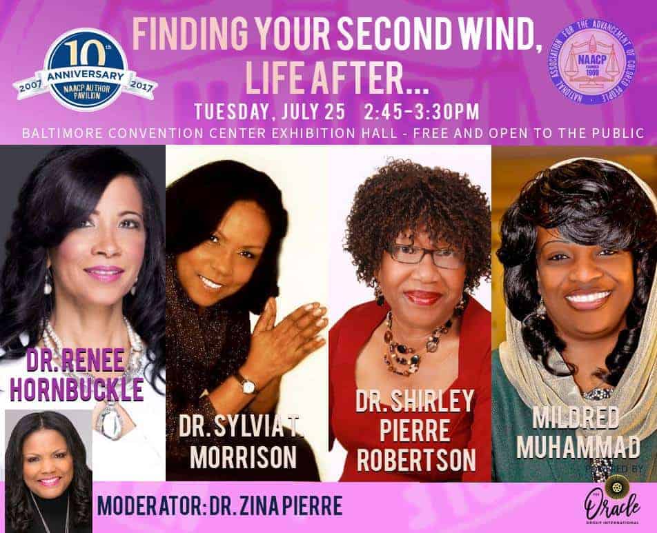 108th NAACP Convention is being held in Baltimore. I’m included in the Author’s Pavilion