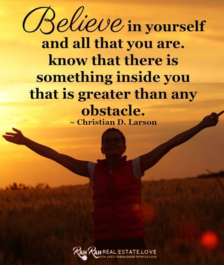 There is something inside you, that is greater than any obstacle! Believe! #movingpeoplewithheart #W