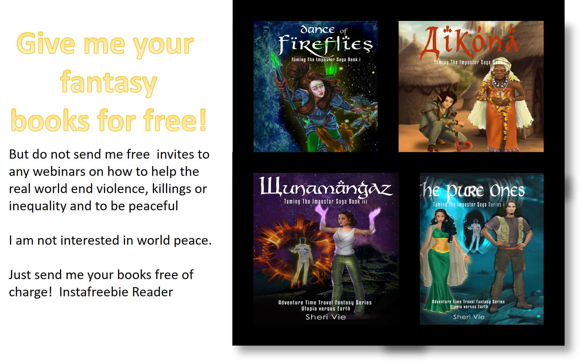 An interesting observation….I’ve authored fiction books (in addition to non fiction)R