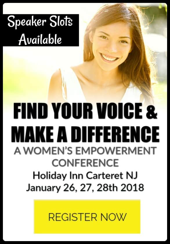 Find Your Voice & Make a Difference: A Women’s Empowerment Conference is taking place for
