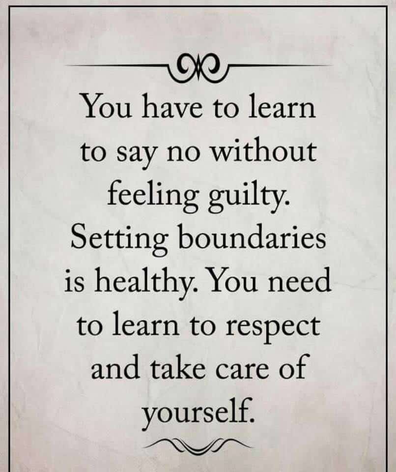 This can be so hard to do and it is so “freeing” when you do it!! I always had a hard time sayin