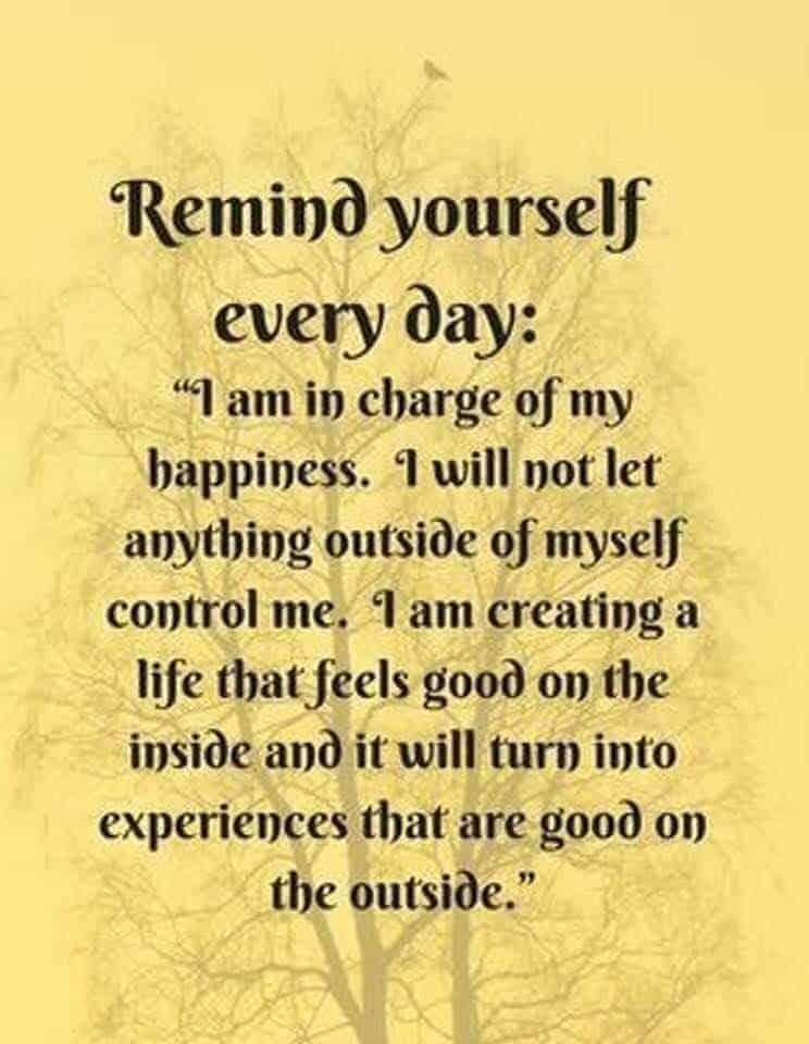 Such a great thing to tell yourself AND believe everyday! #dailyjoy #wuworldchanger everyday