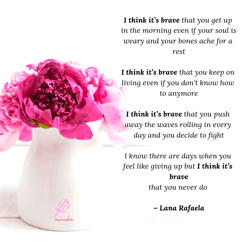 Where can you recognise how brave you’ve been this week? When my kids were growing up I didn&#