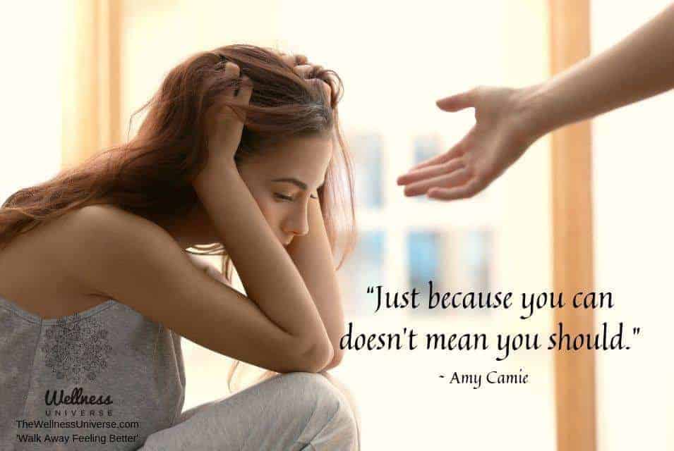 “Just because you can doesn’t mean you should.” ~ @amycamie #WUWorldChanger Learn more about A