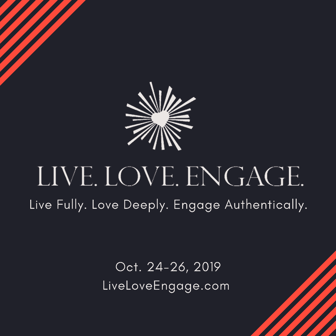Reclaim your divine self, revitalize your life, and build a powerful legacy NOW Oct. 24-26 in Orland