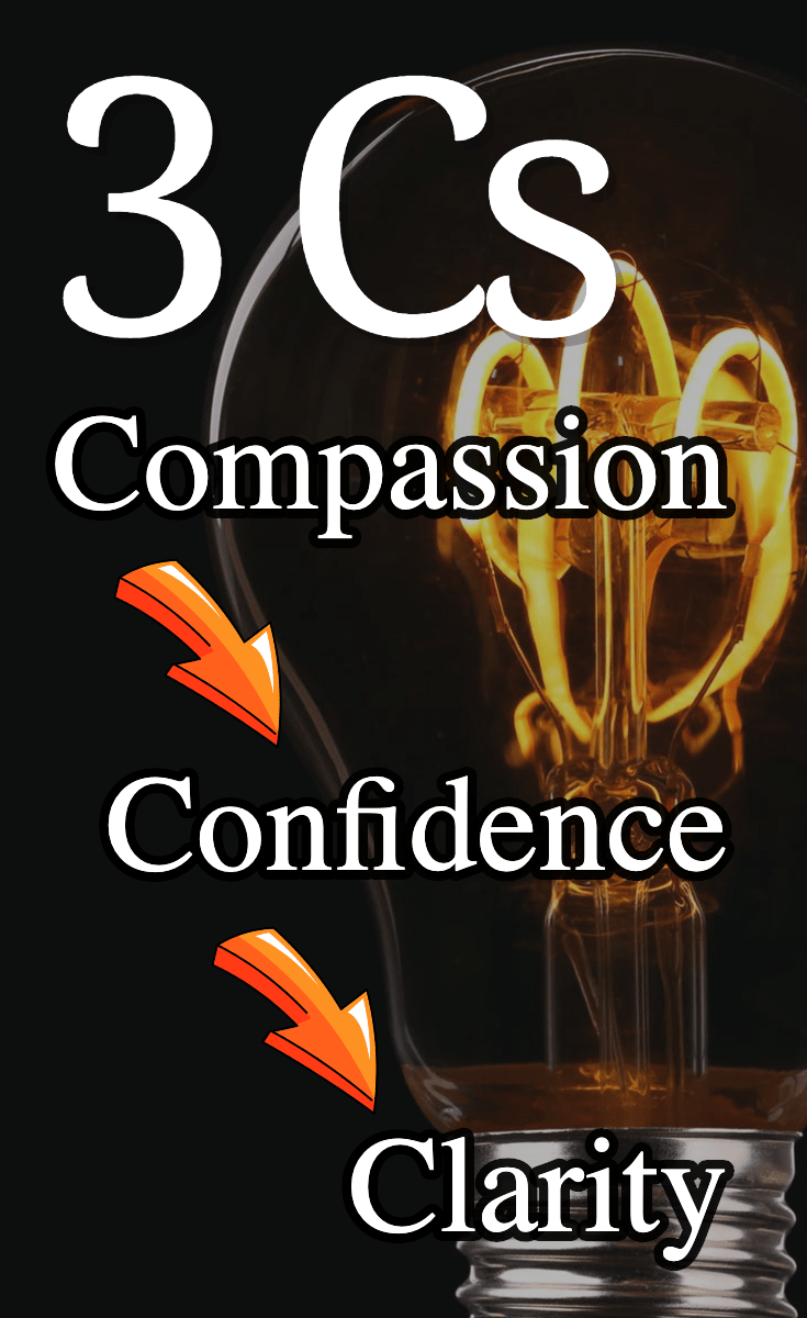 About those 3 Cs and the often overlooked 4th one….. As a heart-centered coach, healer, teache