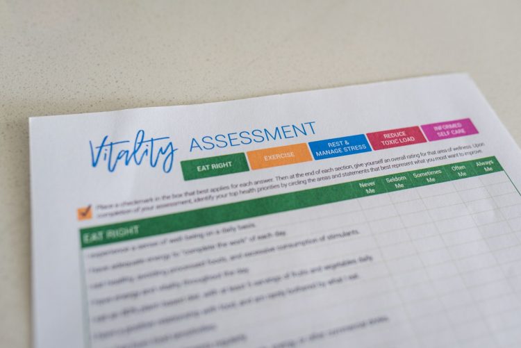Vitality Health Assessment Vitalityassessment