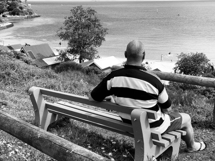 As the ocean bows it’s head in reflection… to the platform we view life from, it capitulates
