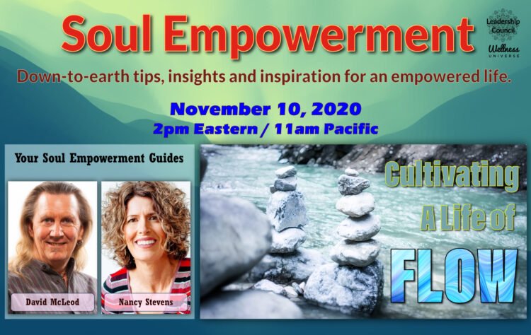 Join Nancy Stevens (@nancystevens) and me for a look at “Cultivating a Life of Flow”, No