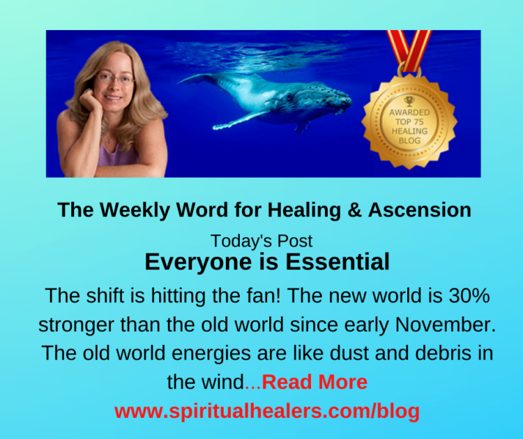 http://www.spiritualhealers.com/blog Weekly Word for Soc 11-20-20