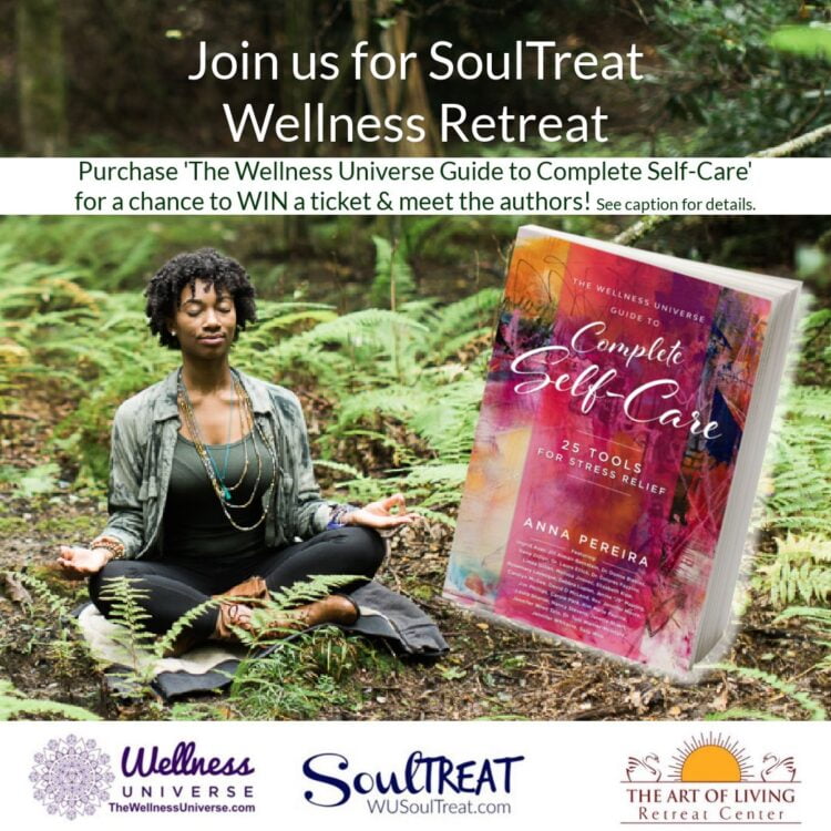 The Wellness Universe Guide to Complete Self-Care, 25 Tools for Stress Relief has arrived and the fe