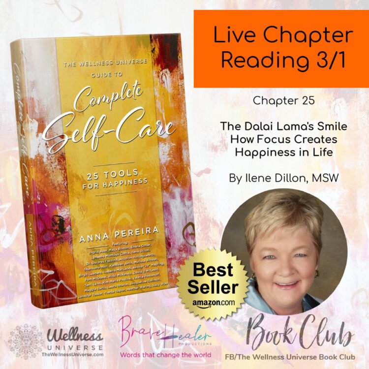 Join us today as Best-Selling Author Ilene Dillon @ilenedillon reads her chapter from: The Wellness