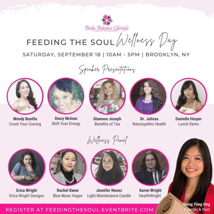 Join WU World-Changer @shingyiingong for Feeding the Soul – Wellness Day! At the Feeding the S