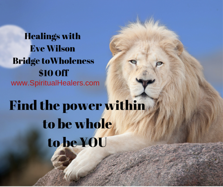 Awarded an Honorary Master Healer Certificate – Discover Eve Wilson’s Healing Gifts #hea