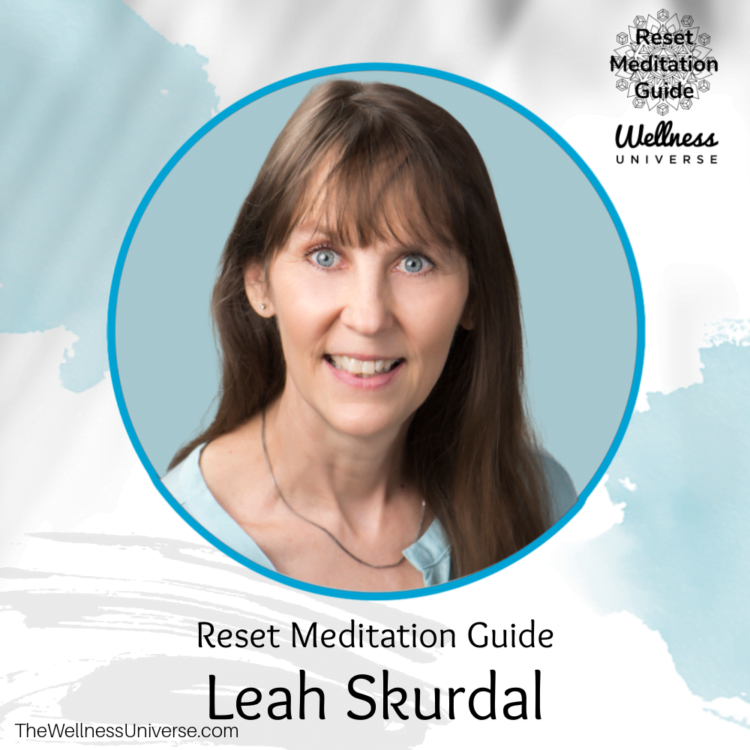 We are honored to announce @thewellnessuniverse Reset Meditation Guide, @leahskurdal as our Expert L