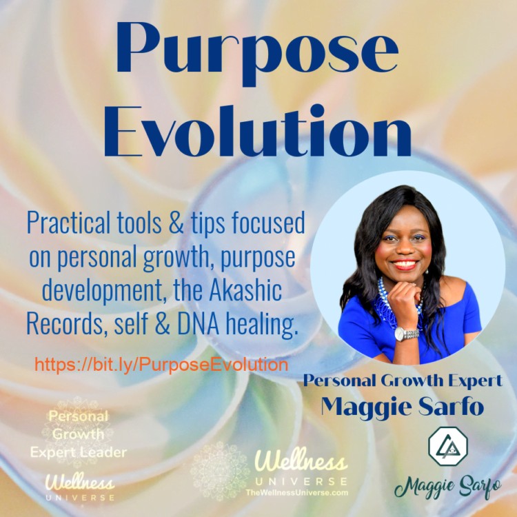 LIVE TODAY! Join @maggiesarfo #PersonalGrowth Expert Leader for The Wellness Universe! As a well-kno