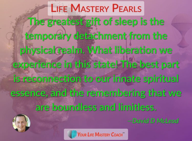 The greatest gift of sleep is the… https://lifemasterypearls.com/greatest-gift-of-sleep/ #Life