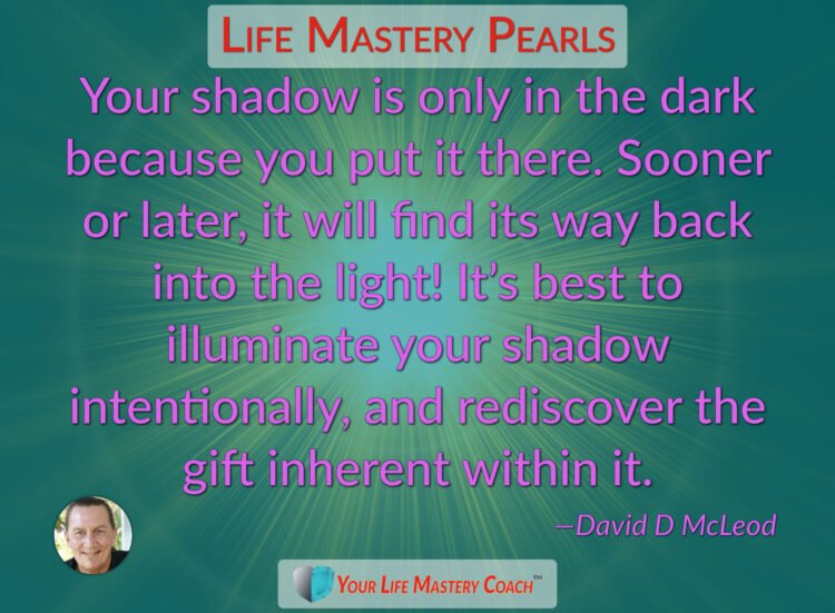 Your shadow is only in the dark because… https://lifemasterypearls.com/back-into-the-light/ #L