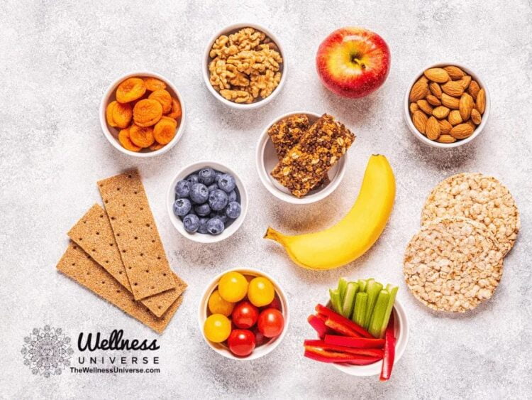 21 All-Natural and Healthy Snacks In this article, TheWellnessUniverse shares a list of twenty-one a
