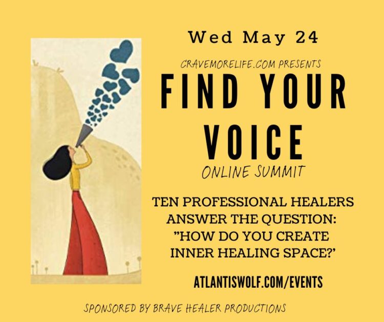 Today is the Day! I hope you you’ll be able to check out the Find Your Voice Online Summit, a full