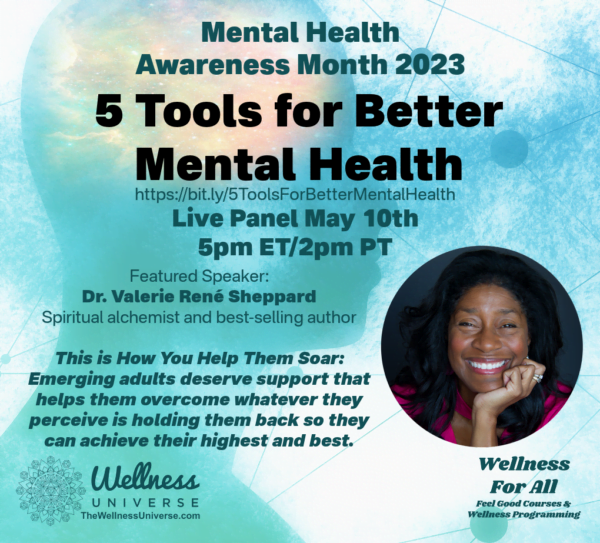🌞Good morning! TODAY is the day! Register ASAP for 5 Tools for Better Mental Health and join