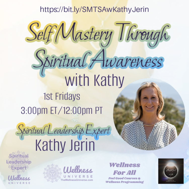 LIVE IN 2 DAYS! Join us for Self Mastery Through Spiritual Awareness. Learn specific activities to a