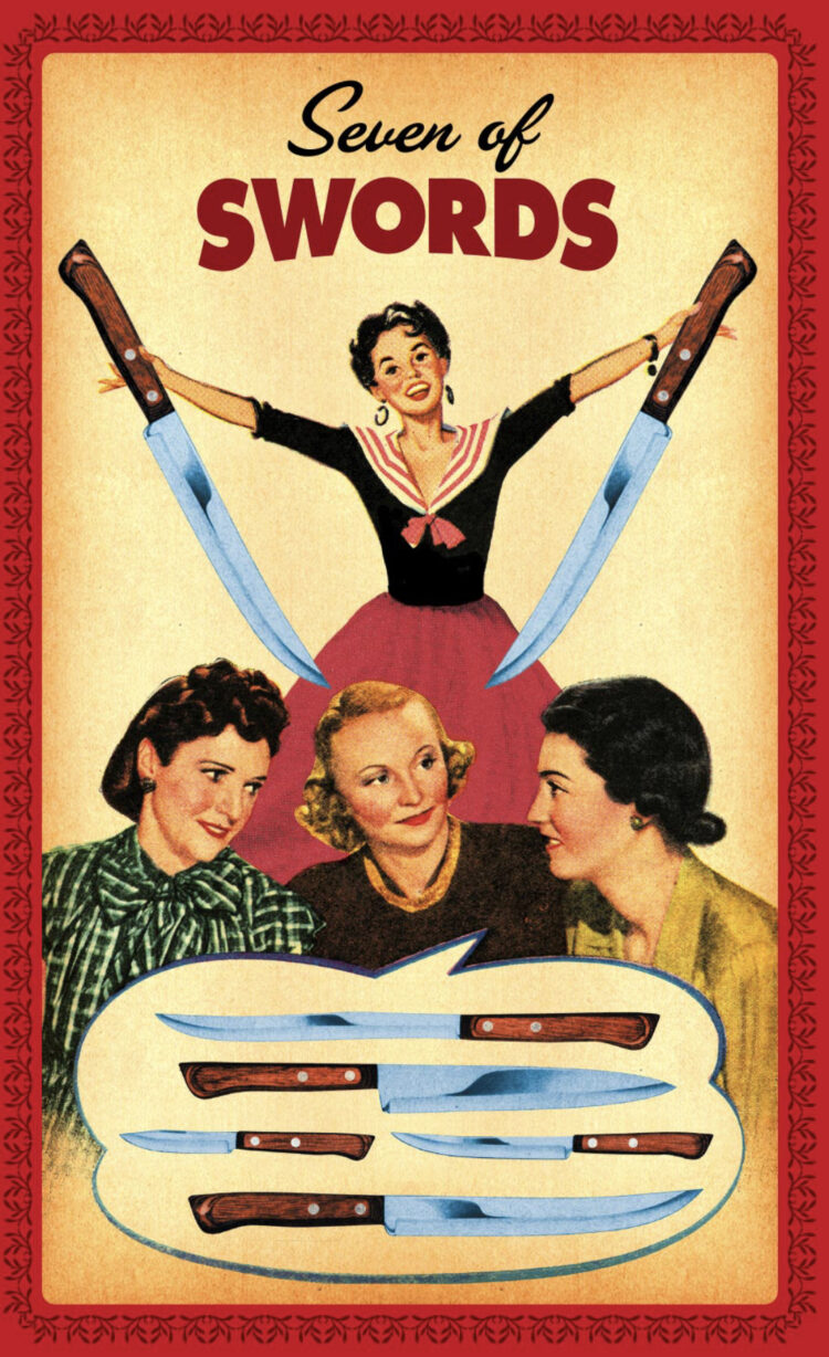 “Today’s a great day to remove the gossipers & slanderers from your life.” Seven Of Swords