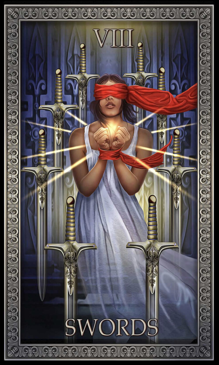 “Today’s a great day to recognize where you’re bound mentally & break free.” Eight Of Sw