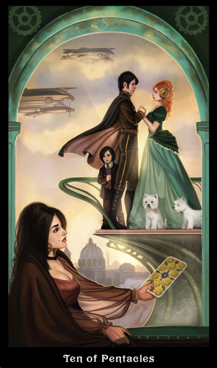 “Today’s a great day to realize everything IS gonna be alright.” Ten Of Pentacles – Stea