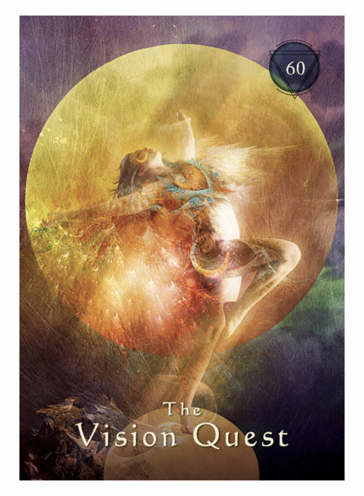 “Today’s a great day to take a quiet meditative walk in nature.” The Vision Quest – Myst