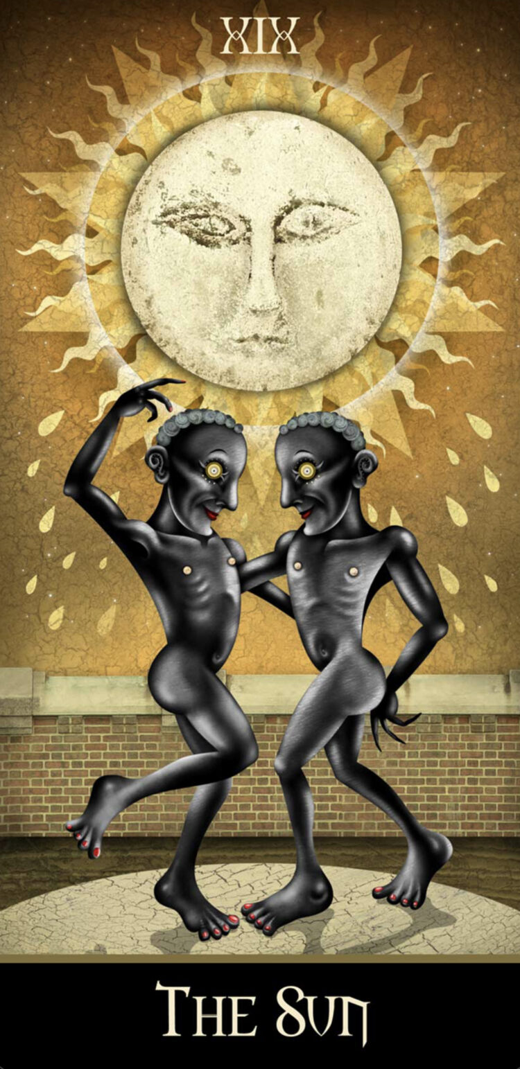 “Today’s a great day to find your joy!” The Sun – Deviant Moon Tarot Deck Join me over o