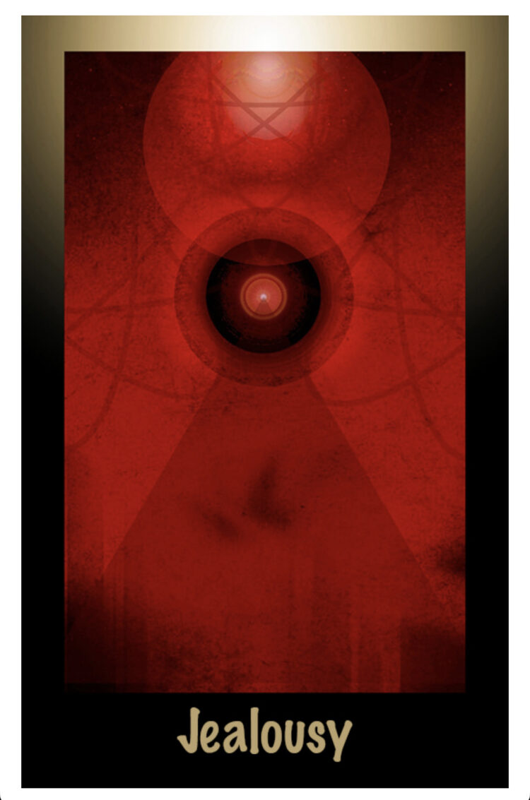 “Today’s a great day to remember your wholeness.” Jealousy – Messages From Shadow Deck J
