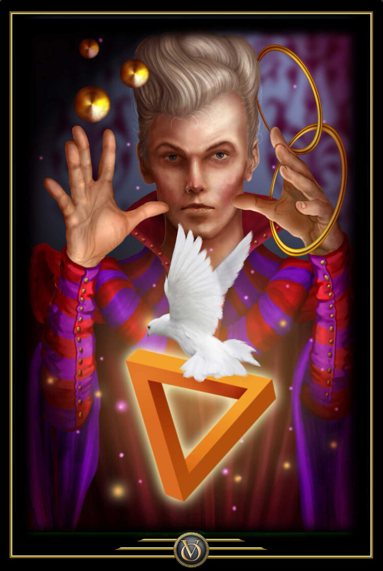 “Today’s a great day to clear up any misunderstandings.” Illusion – Oracle Of Visions De