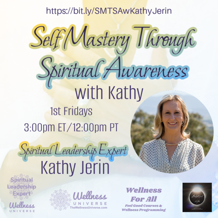 LIVE IN 2 DAYS! Join us for Self Mastery Through Spiritual Awareness. Learn specific activities to a