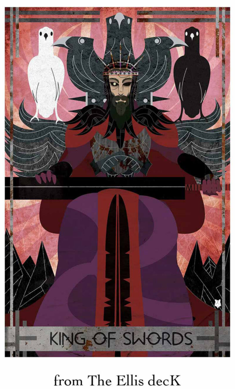 “Today’s a great day to forgive, especially yourself.” King Of Swords – The Ellis decK J