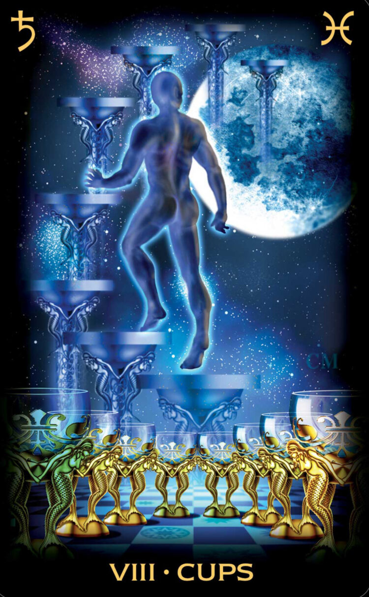 “Today’s a great day to continue your introspective journey.” Eight Of Cups – Tarot Of D
