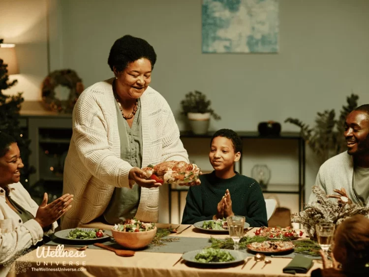 Navigating Stress-Free Holiday Feasts By The Wellness Universe @thewellnessuniverse ‘Tis the s