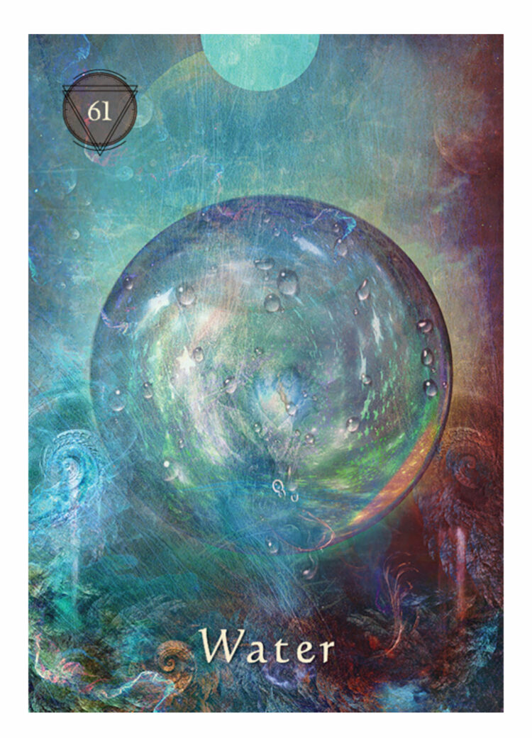“Today’s a great day to cleanse & revive yourself.” Water – Mystical Shaman Oracle D