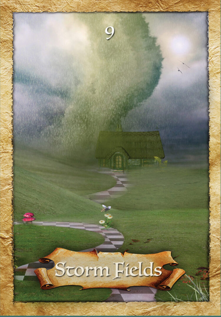 “Today’s a great day to attend to the turbulence.” Storm Fields – The Enchanted Map Orac