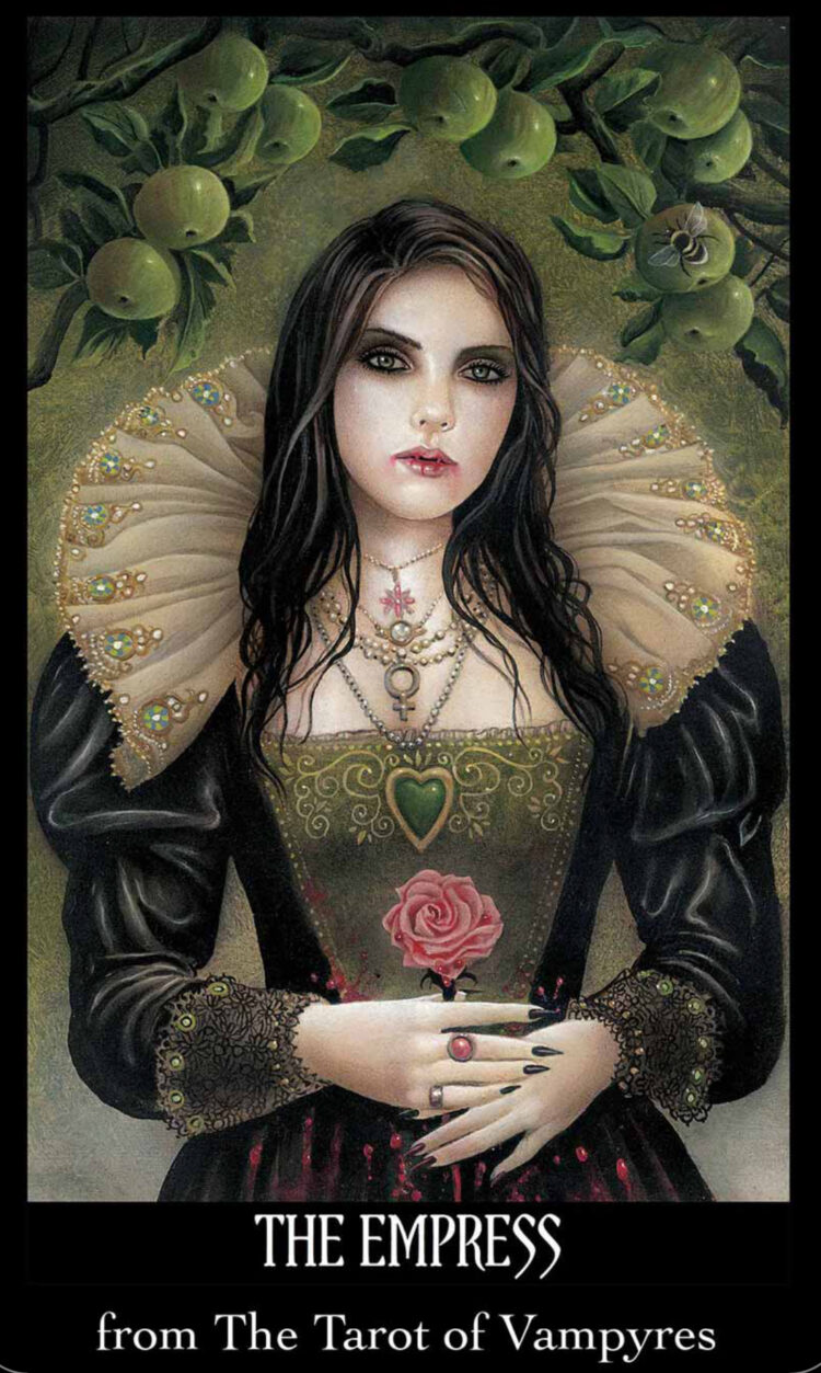“Today’s a great day to get serious about giving life to your projects.” The Empress – T