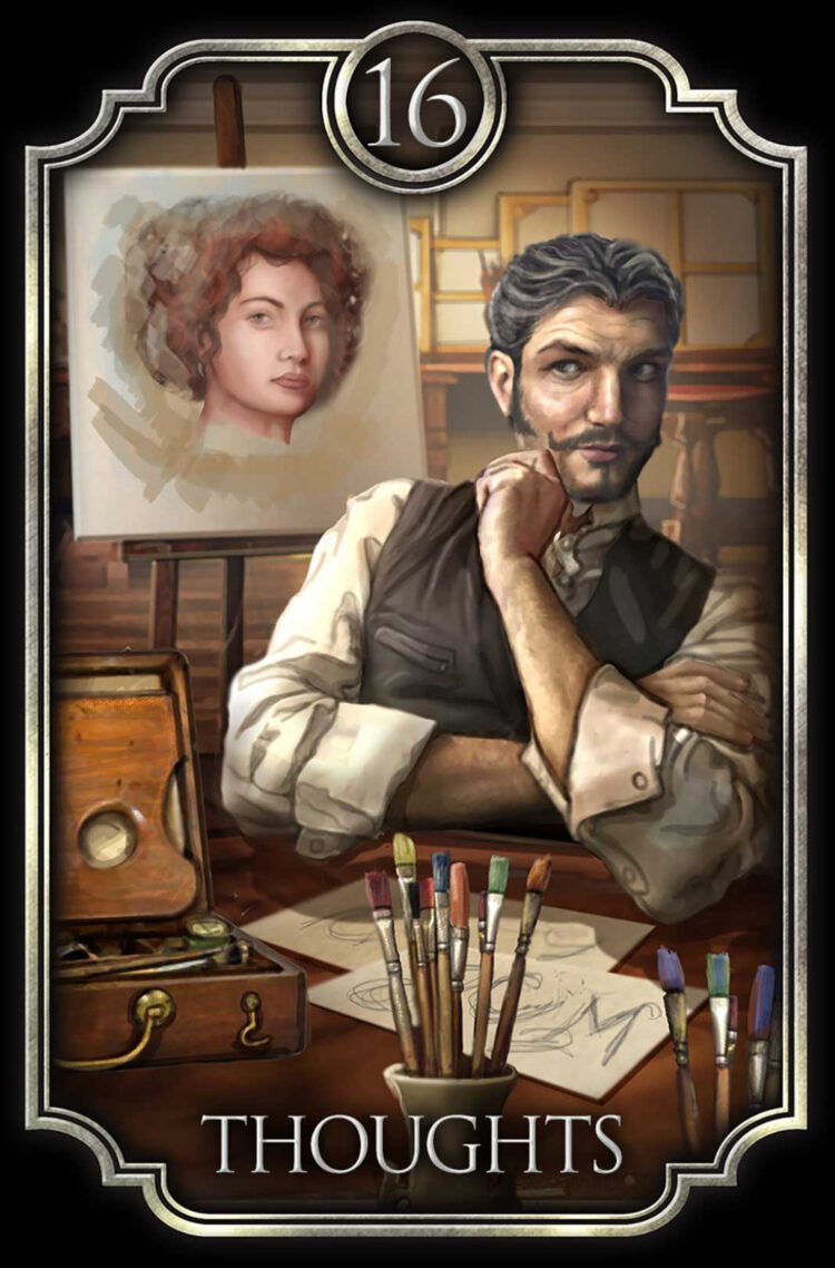 “Today’s a great day to express your thoughts & ideas.” Thoughts – Fin De Siecle Kip