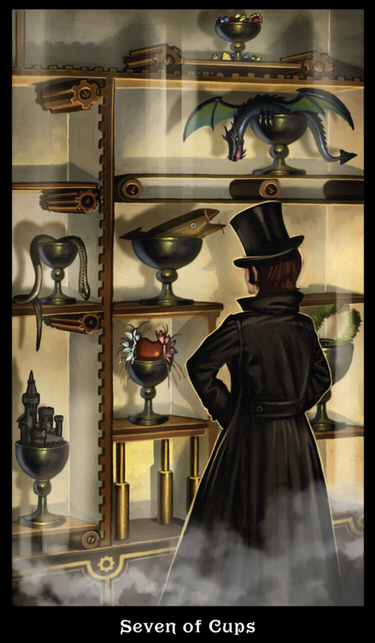 “Today’s a great day to stop f-ing around & make a decision.” Seven Of Cups – The St