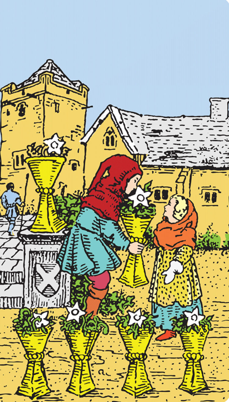 “Today’s a great day to remember the good times.” Six Of Cups Join me over on Patreon for excl