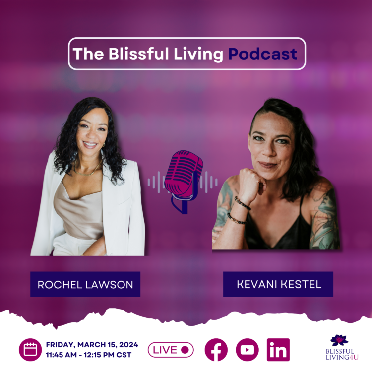 Join Rochel Marie Lawson, The Queen of Feeling Fabulous, in a captivating Live session with Kevani,