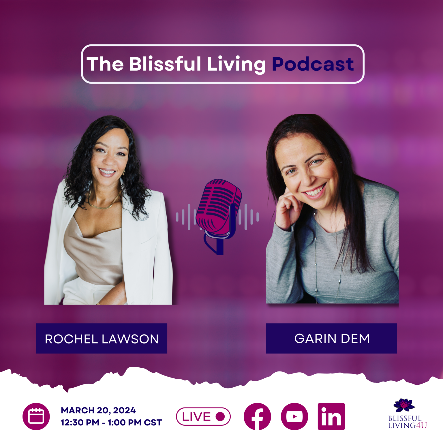 🎙️ Podcast Spotlight: Don’t Miss Tomorrow’s Episodes of The Blissful Livi