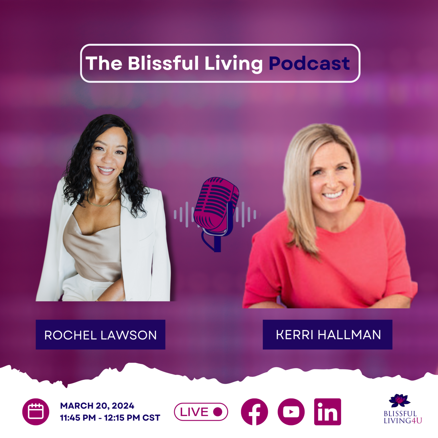 🎙️ Podcast Spotlight: Don’t Miss Tomorrow’s Episodes of The Blissful Livi