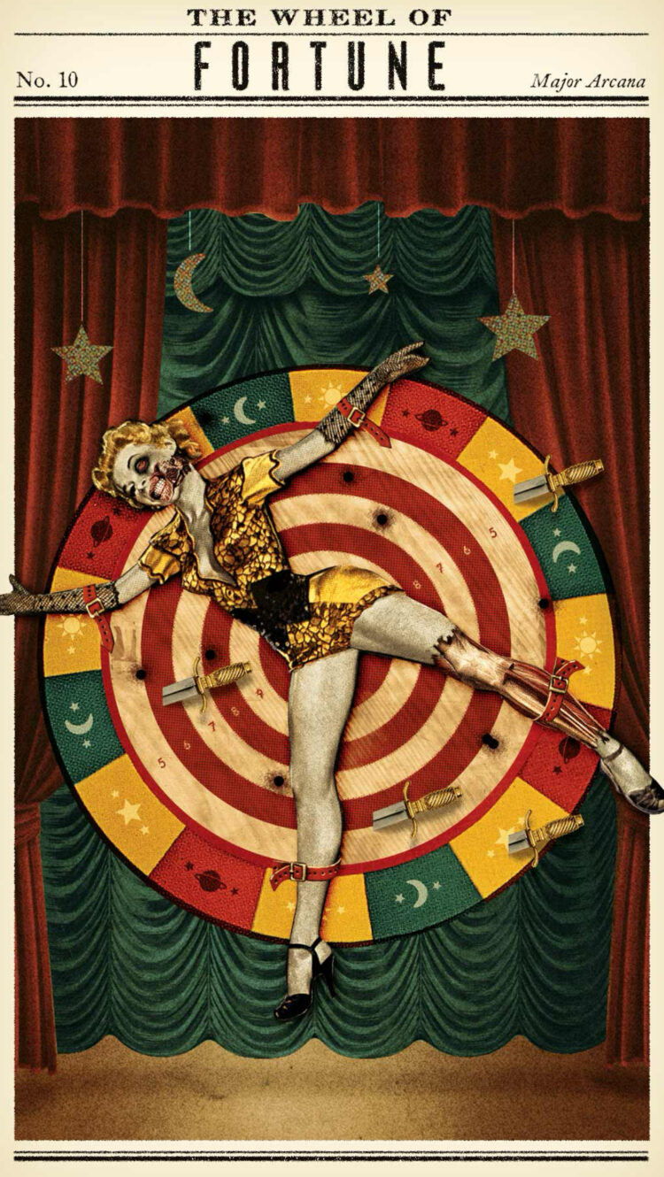“Today’s a great day to avoid getting tangled up in the repetitive details.” The Wheel Of Fort